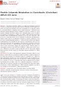 Cover page: Flexible Cobamide Metabolism in Clostridioides (Clostridium) difficile 630 Δerm.