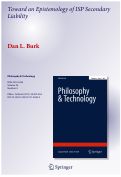 Cover page: Toward an Epistemology of ISP Secondary Liability