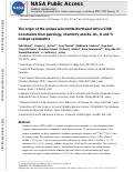 Cover page: The origin of the unique achondrite Northwest Africa 6704: Constraints from petrology, chemistry and Re–Os, O and Ti isotope systematics