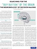Cover page: Searching for the “Buy Button” of the Brain: The Neurobiology of Decision-Making