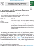 Cover page: Enhancement of disposal efficiency for deep geological repositories based on three design factors − Decay heat optimization, increased thermal limit of the buffer and double-layer concept