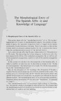 Cover page: The Morphological Entry of The Spanish Affix <em>-iz</em> and Knowledge of Language
