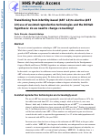 Cover page: Transitioning from Infertility-Based (ART 1.0) to Elective (ART 2.0) Use of Assisted Reproductive Technologies and the DOHaD Hypothesis: Do We Need to Change Consenting?