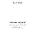 Cover page: arrows beyond