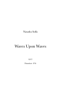 Cover page: Waves Upon Waves