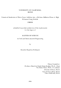 Cover page: Numerical Simulation of Water-Vapor Addition into a Methane Diffusion Flame at High Pressures Using PeleLM