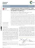 Cover page: A pendant proton shuttle on [Fe 4 N(CO) 12 ] − alters product selectivity in formate vs. H 2 production via the hydride [H–Fe 4 N(CO) 12 ] −