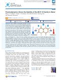 Cover page: Thermodynamics Drives the Stability of the MOF-74 Family in Water