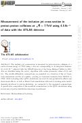 Cover page: Measurement of the inclusive jet cross-section in proton-proton collisions at s=7 TeV using 4.5 fb−1 of data with the ATLAS detector