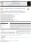 Cover page: Apcdd1 is a dual BMP/Wnt inhibitor in the developing nervous system and skin