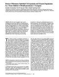 Cover page: Rescue of mammary epithelial cell apoptosis and entactin degradation by a tissue inhibitor of metalloproteinases-1 transgene.