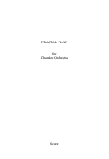 Cover page: Fractal Play