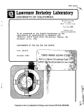 Cover page: PERFORMANCE OF THELBL ECR ION SOURCE