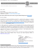 Cover page of UC Comments on OSTP RFI on NSPM 33 Research Security Program Standard Requirement (88 FR 14187)