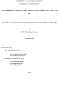 Cover page: Advanced Epidemiology Methods for the Study of Infectious Diseases: Examples using COVID-19 and HIV