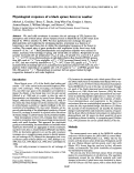 Cover page: Physiological responses of a black spruce forest to weather