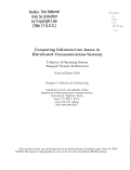 Cover page: Computing infrastructure issues in distributed communications systems : a survey of operating system transport system architectures