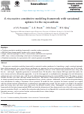 Cover page: A viscoactive constitutive modeling framework with variational updates for the myocardium