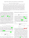 Cover page: Upper limit on shift current generation in extended systems