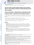 Cover page: Insurance Status and Tumor Necrosis Factor Inhibitor Initiation Among Children With Juvenile Idiopathic Arthritis in the CARRA Registry.