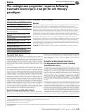 Cover page: The endogenous progenitor response following traumatic brain injury: a target for cell therapy paradigms