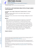 Cover page of E- and Z-, di- and tri-substituted alkenyl nitriles through catalytic cross-metathesis