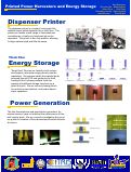 Cover page: Printed Power Harvesters and Energy Storage