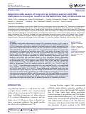 Cover page: Epigenome-wide analysis of long-term air pollution exposure and DNA methylation in monocytes: results from the Multi-Ethnic Study of Atherosclerosis