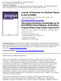 Cover page: Generating vocabulary knowledge for struggling readers: Contrasting program effects and underlying growth trajectories