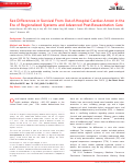 Cover page: Sex Differences in Survival From Out‐of‐Hospital Cardiac Arrest in the Era of Regionalized Systems and Advanced Post‐Resuscitation Care