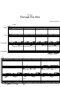Cover page: Through The Mist