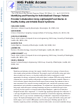 Cover page: Identifying and Planning for Individualized Change: Patient-Provider Collaboration Using Lightweight Food Diaries in Healthy Eating and Irritable Bowel Syndrome.