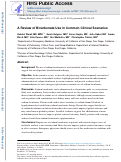 Cover page: A Review of Bicarbonate Use in Common Clinical Scenarios