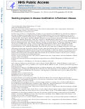 Cover page: Seeking progress in disease modification in Parkinson disease.