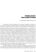 Cover page: Collapsing Autopia: Feliza Bursztyn’s Chatarras