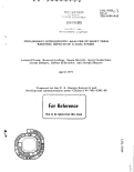 Cover page: PRELIMINARY INTERINDUSTRY ANALYSIS OF SHORT TERM REGIONAL IMPACTS OF A COAL STRIKE