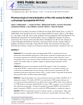 Cover page: Pharmacological characterization of the LSD analog N-ethyl-N-cyclopropyl lysergamide (ECPLA)