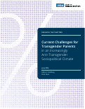 Cover page of Current Challenges for Transgender Parents&nbsp;in an Increasingly Anti-Transgender Sociopolitical Climate