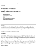 Cover page: Treatment of rosacea with topical ivermectin cream: a series of 34 cases