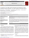 Cover page: A comparison of non-HDL and LDL cholesterol goal attainment in a large, multinational patient population: the Lipid Treatment Assessment Project 2.