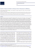 Cover page: Spatial-Temporal Trends in Ovarian Cancer Outcomes in California