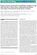 Cover page: Evolution of Mycosphaerella fijiensis effectors