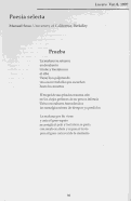 Cover page: Poesía selecta