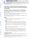 Cover page: Conjunctival and Intrascleral Vasculatures Assessed Using Anterior Segment Optical Coherence Tomography Angiography in Normal Eyes