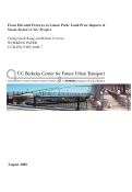 Cover page: From Elevated Freeway to Linear Park: Land Price Impacts of Seoul, Korea's CGC Project