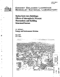 Cover page: Radon Entry into Buildings: Effects of Atmospheric Pressure Fluctuations and Building Structural Factors