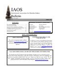 Cover page of IAOS Bulletin 73