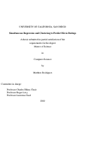 Cover page: Simultaneous regression and clustering to predict movie ratings