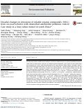 Cover page: Decadal changes in emissions of volatile organic compounds (VOCs) from on-road vehicles with intensified automobile pollution control: Case study in a busy urban tunnel in south China