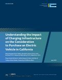 Cover page: Understanding the Impact of Charging Infrastructure on the Consideration to Purchase an Electric Vehicle in California